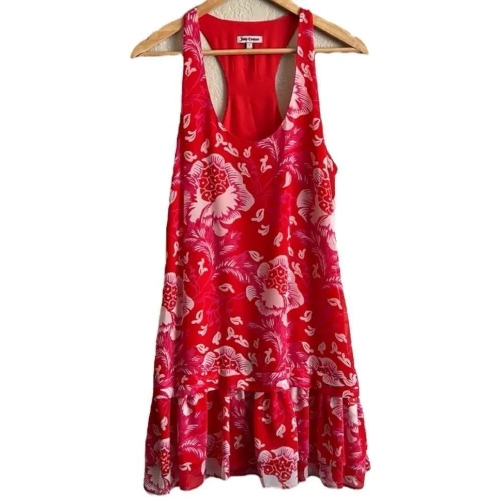 Juicy Couture Catalina Firelit Floral Dress Small